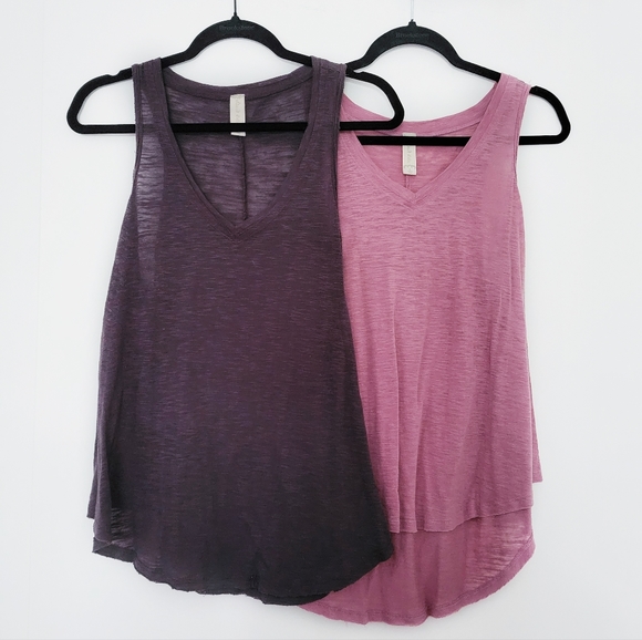 TWO Altar'd State Racerback Tank Tops 💓 Size Large - Picture 1 of 11